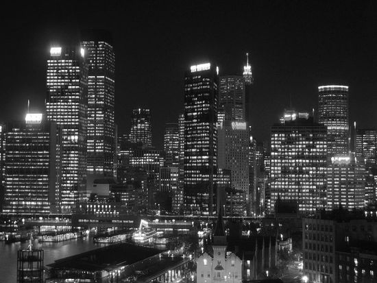 Sydney bei Nacht