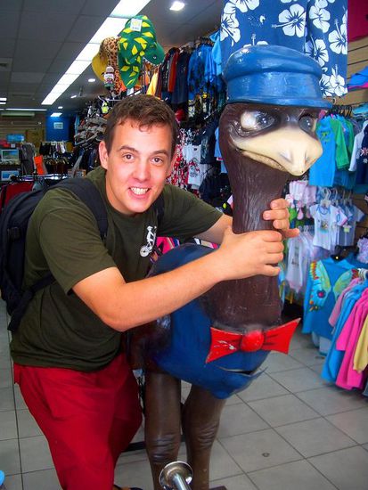 Thömi freut sich anscheinend auf die Grillsaison