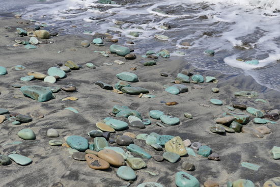 Diese Steine werden in großem Stil exportiert.