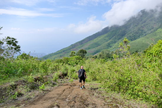 Wir wandern zurück nach Moni