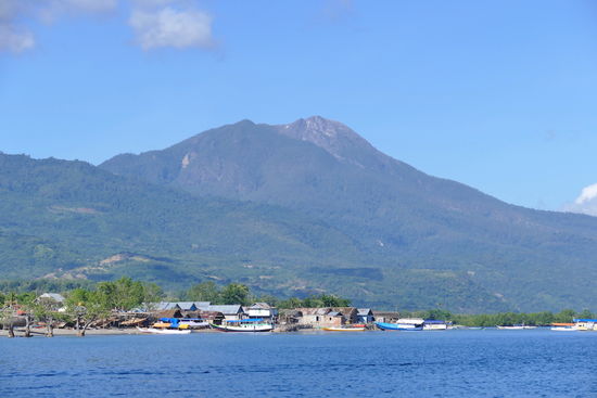 Blick auf Vulkan Egon