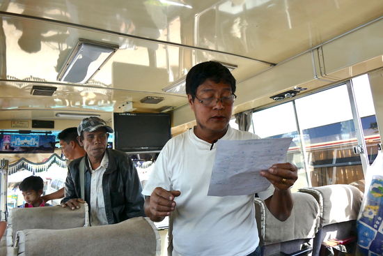 Jeder bekommt hier strikt seinen Platz zugewiesen