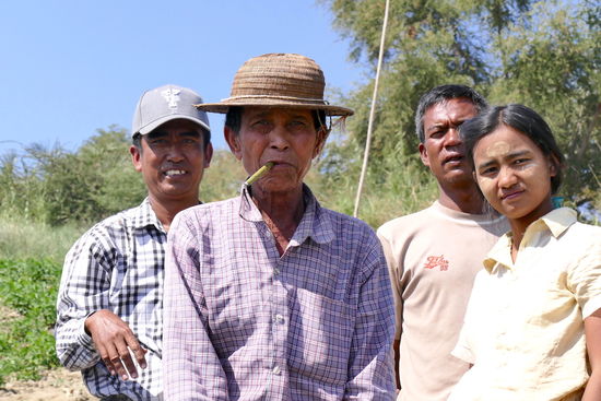 Pakokku, das Abenteuer Irrawaddy-Flussfahrt kann beginnen