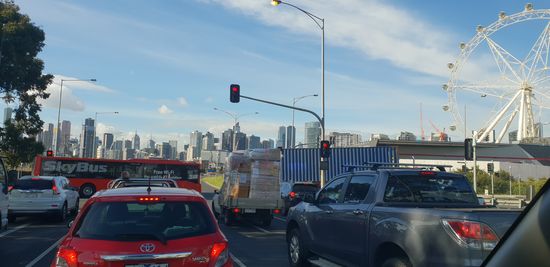 Mit dem Camper durch die Stadt