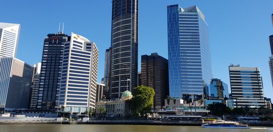 Blick vom Wasser aus