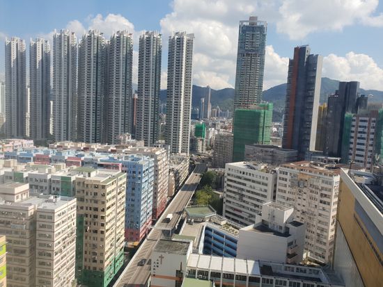 Blick aus dem Hotelzimmer