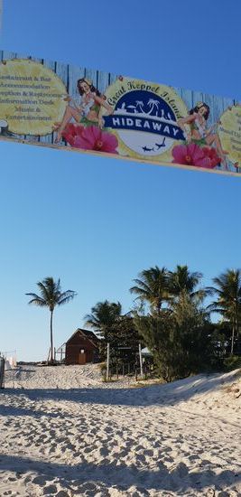 Ankunft auf der Insel