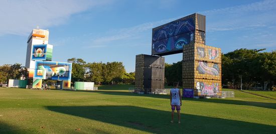 Kunst an "The Strand"