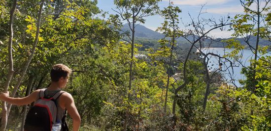 Auf dem Weg nach Geoffrey Bay.