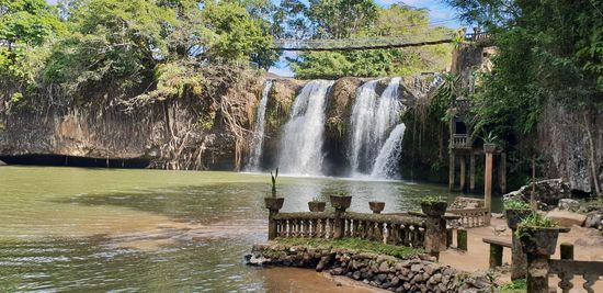 Wasserfall im Paronella Park