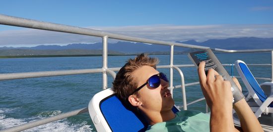 Ein Platz auf dem Deck