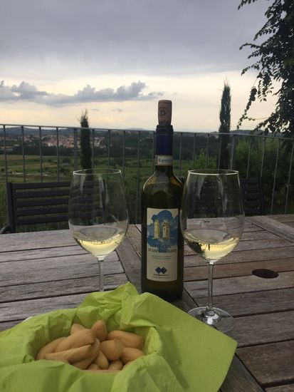 Willkommensgruß von unserem Vermieter