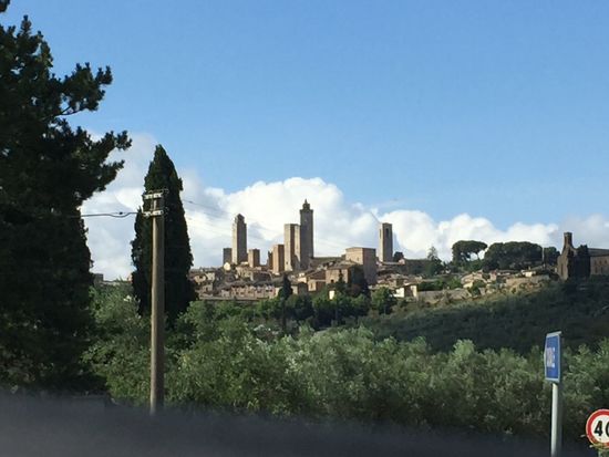 Skyline von San Gimignano