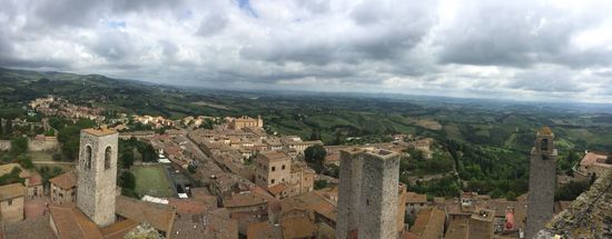 Blick über San Gimignano