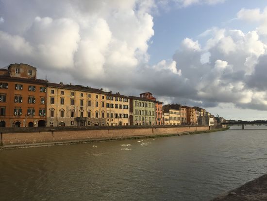 ... entlang am Arno ...