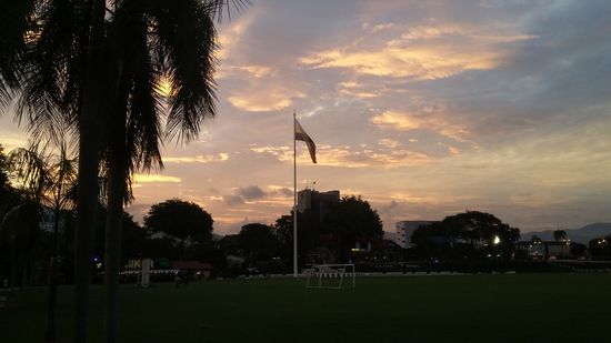 großer Fußballplatz in Ipoh