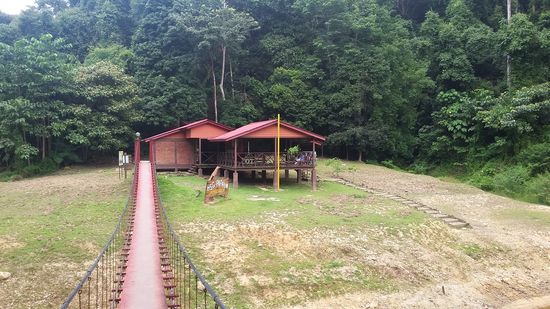 Hütte beim Salzleckstein