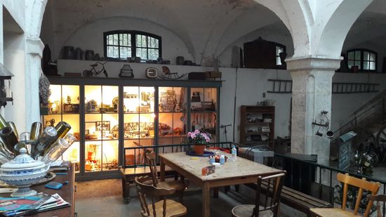 In der ehemaligen Spinnerei