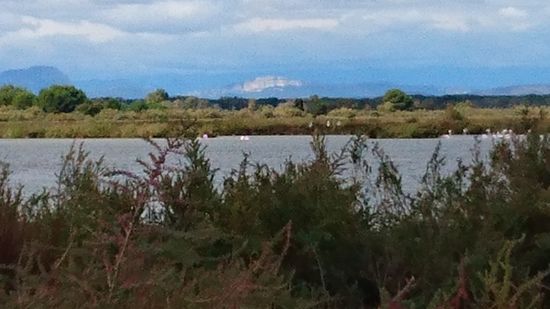 Landschaft hinter Saint-Gilles