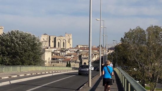 Blick auf Avignon