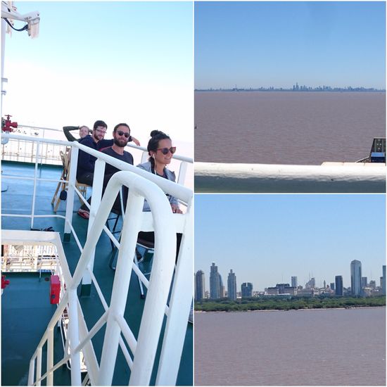 Die näher kommende Stadt im Blick