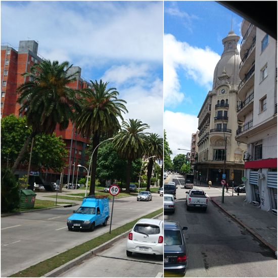 Auch Montevideo vereint Altes mit Neuem