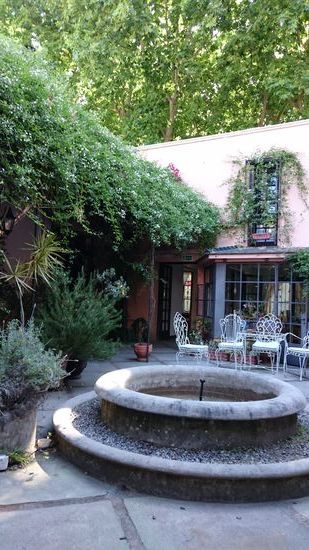 Innenhof von meinem Hotel