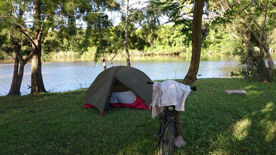 Zeltplatz in Conchillas