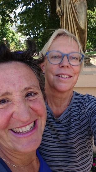 Selfie mit Anahi, meiner Wanderführerin