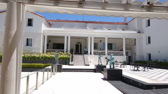 Das erste Hotel in Pinamar, das Hotel Atlantico