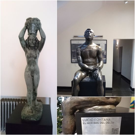 Der Mann vom Delta, der sitzt und auf das Meer guckt, hat mir besonders gefallen. Alle Statuen hat Bunge bei argentinischen Künstlern in Auftrag gegeben
