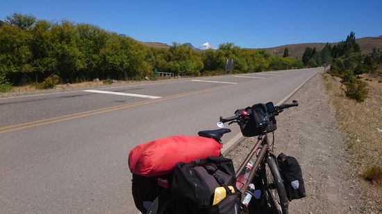 Auf dem Weg zum Volcan Lanin