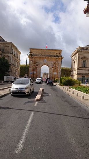 Arc de triomphe in Montpellier
