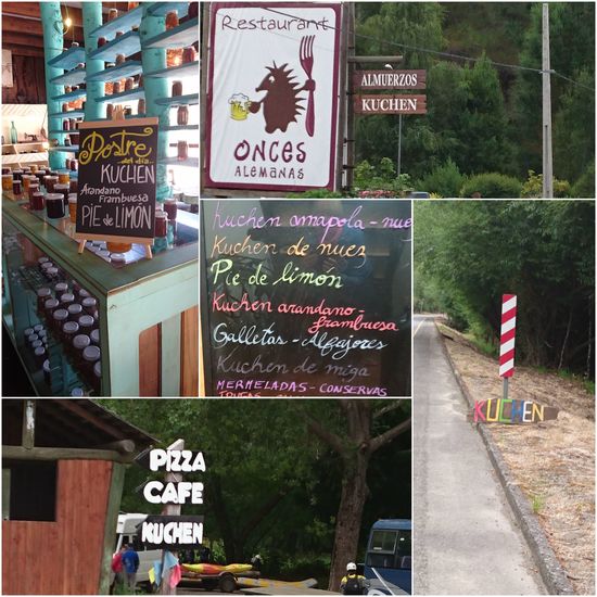 Überall gibt es leckeren Kuchen