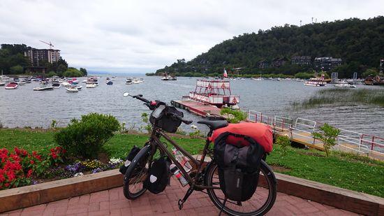 Pucon- Seepromenade 
Auf dem Weg nach Villarrica