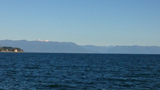 Blick auf die Anden an der Carretera Austral