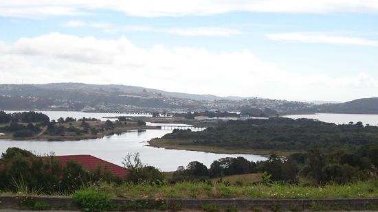 Blick auf Ancud Chiloé