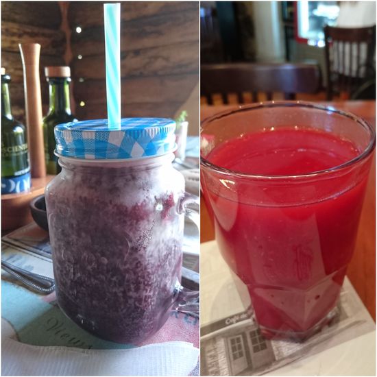 Jugos naturales aus Erdbeeren, Himbeeren oder Heidelbeeren sind zu meinem Lieblingsgetränk geworden