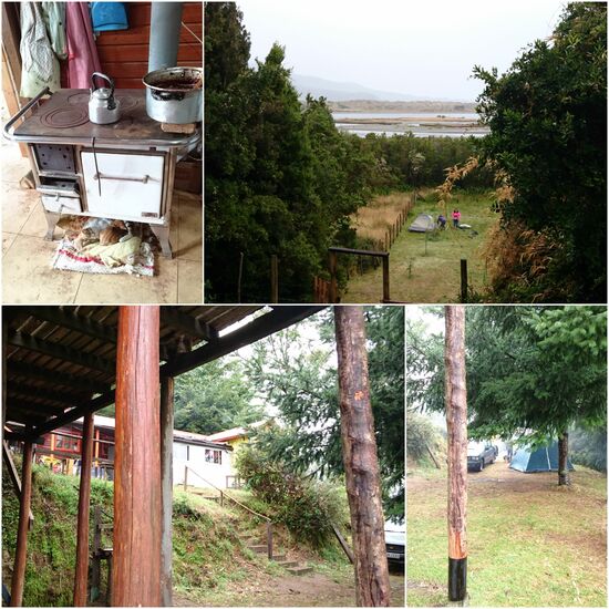 Campingplatz, wie am Ende der Welt fühle ich mich