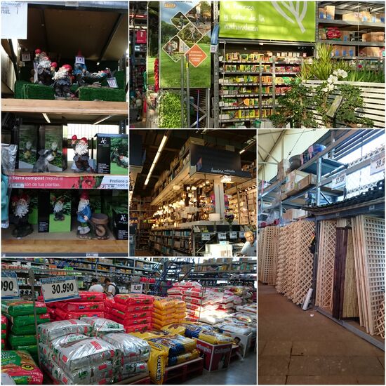 Im Baumarkt in Temuco erwarte ich fast, in Hofheim zu stehen,  wenn ich ihn verlasse