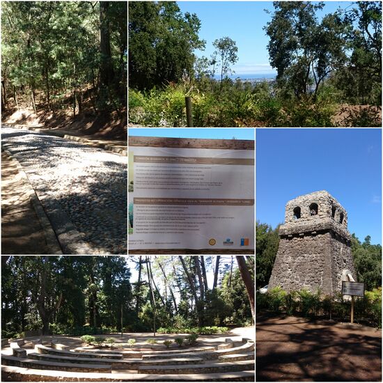 Leider ist der Turm gesperrt. Er wurde durch das Erdbeben zerstört und wird nun restauriert. Von hier aus kann man bis zum Pazifik schauen