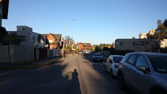 Wohnstraße in San Pedro