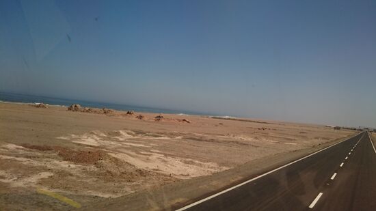 Das Gefühl über den Strand zu fahren