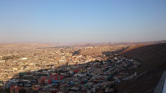 Arica am Abend