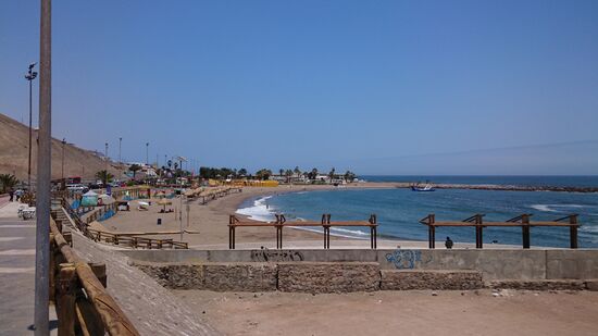 Strand in Arica