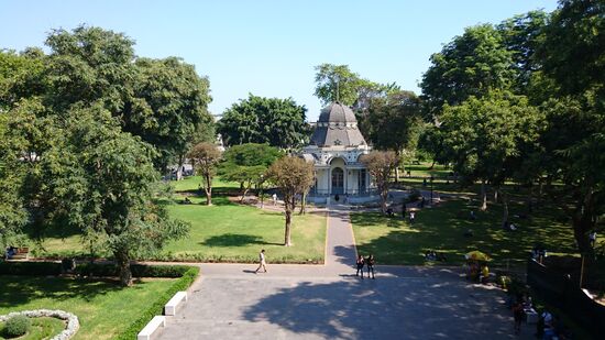 Parque im Zentrum der Stadt