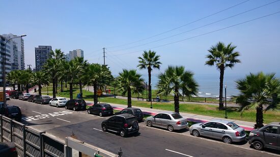 Blick aus meinem Hotelzimmer