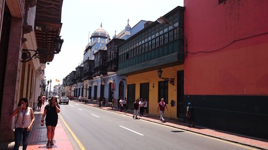Straße im historischen Zentrum