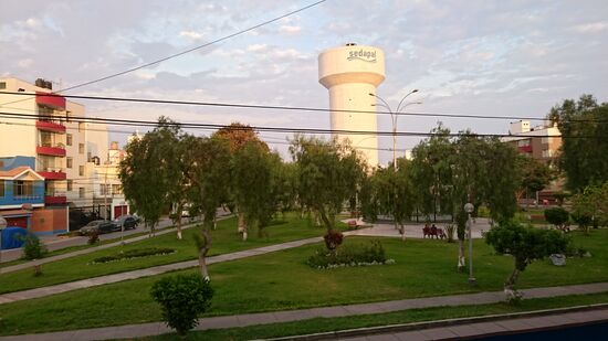 Platz im Wohngebiet von San Miguel