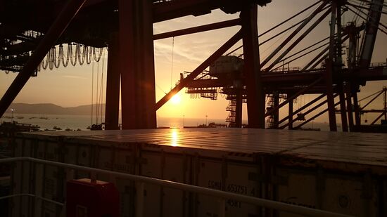 Nachts gehts los Richtung Guayaquil